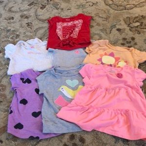 Toddler shirts and onesies bundle